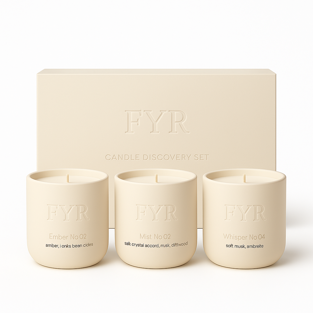 Discovery set | 3 Scented Candles