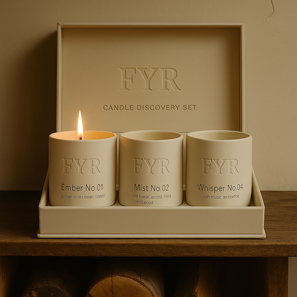 Discovery set | 3 Scented Candles